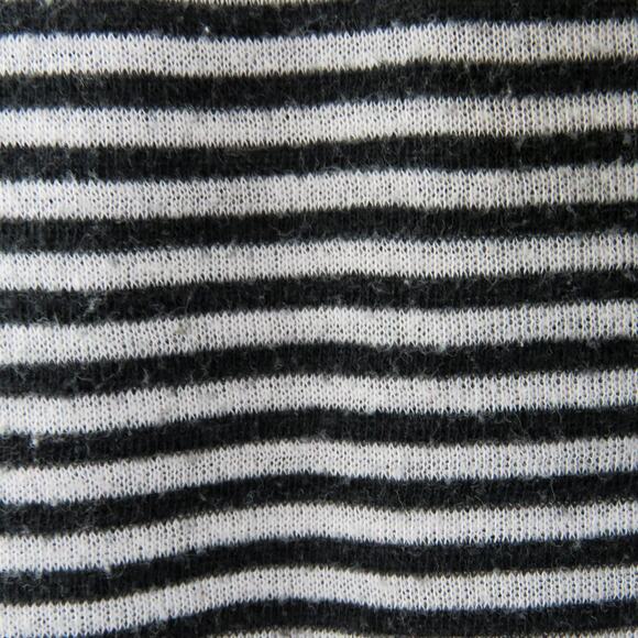 Y2k Vintage Victoria's Secret Black & White Striped Long Sleeve Pajamas Small - Picture 9 of 10